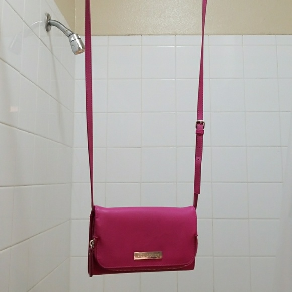 Pink Liz Claiborne hand bag/cross body bag - Picture 7 of 8